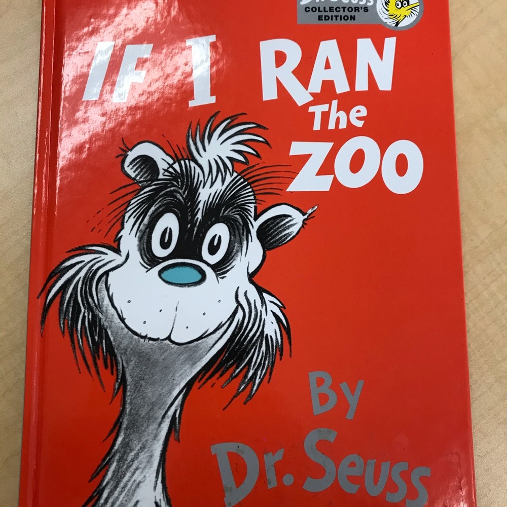 If I Ran the Zoo Dr. Seuss Discontinued like new
